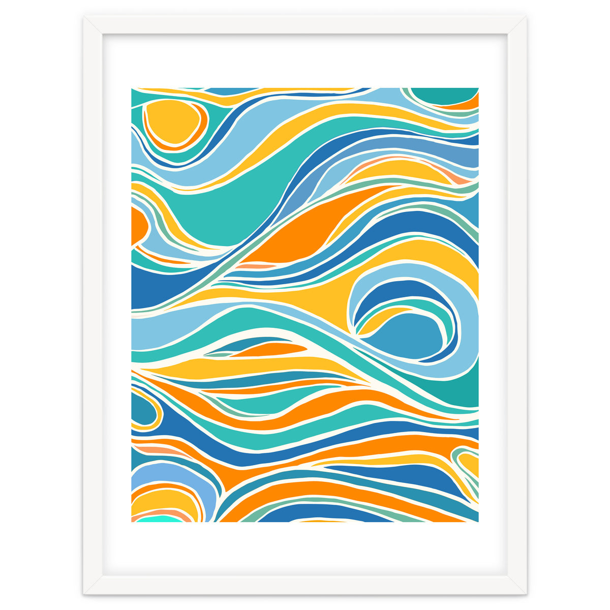 Summer Beach Abstract