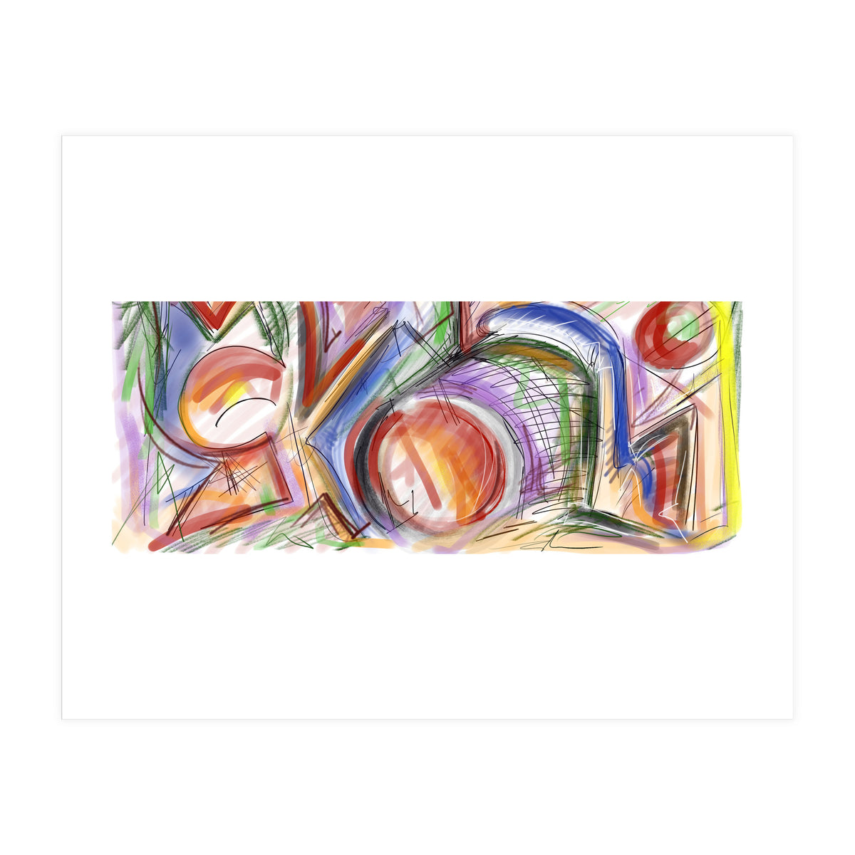 Multicolor Panel (Print Only)