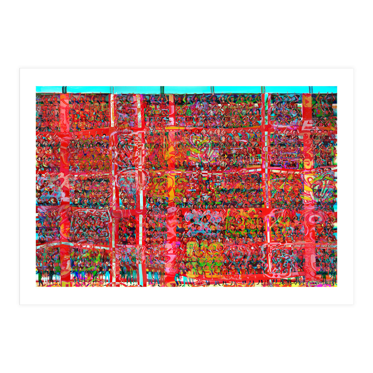 Gran Hinchada Roja 14 (Print Only)