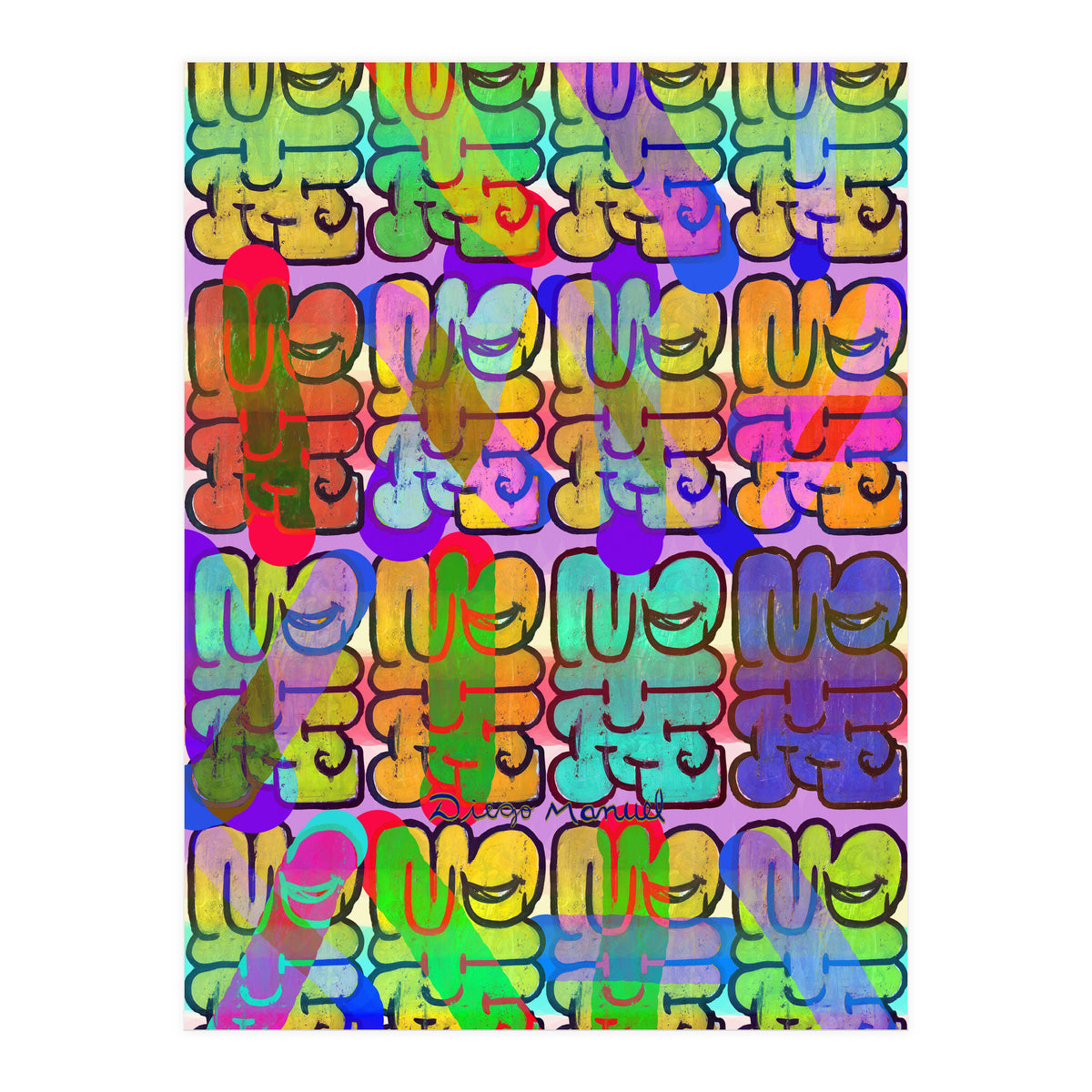 Graffitis 2021 Tapiz 99 (Print Only)