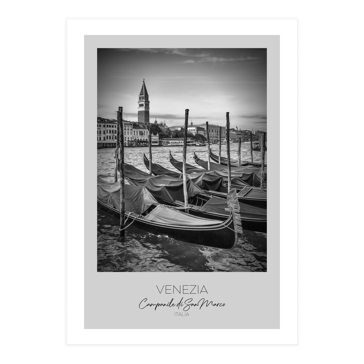 In focus: VENICE Grand Canal and St Mark's Campanile  (Print Only)