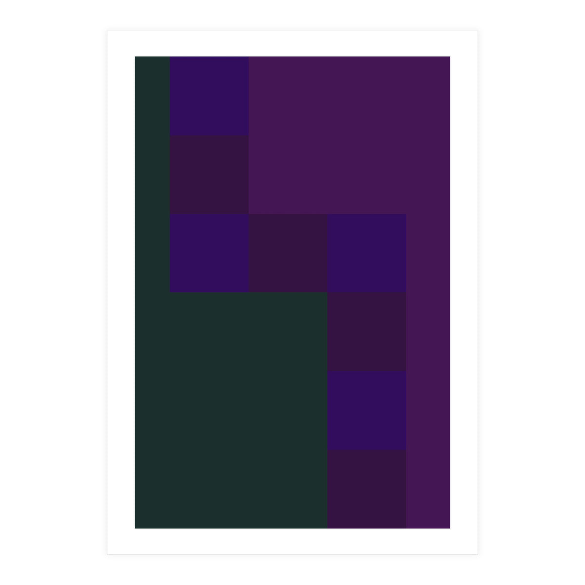 Geometric Minimalist Abstract Modern 5 (Print Only)