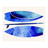 Indigo Surfboard Watercolor (Print Only) thumbnail