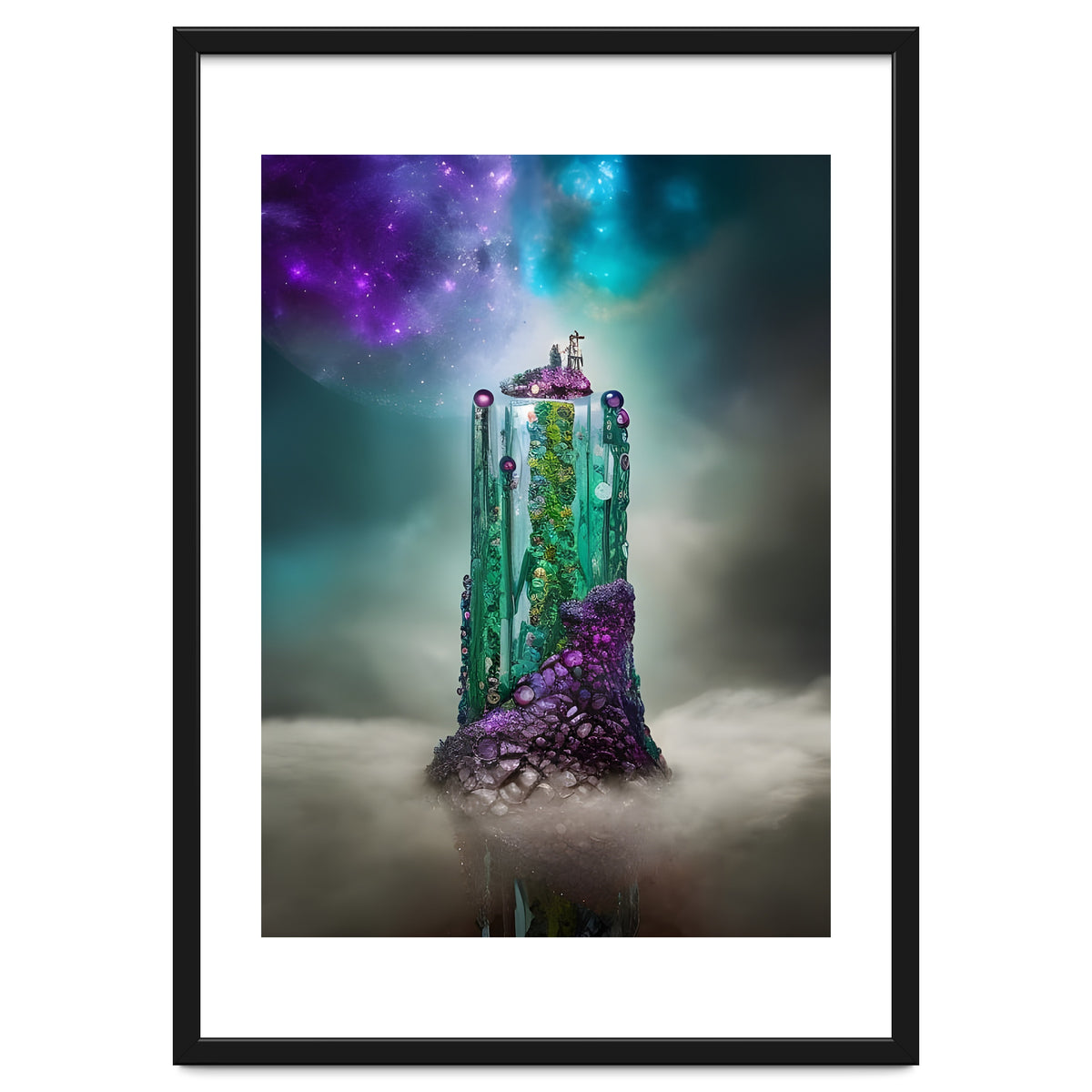 Cosmic Gemstone and Glass \|/ Universe