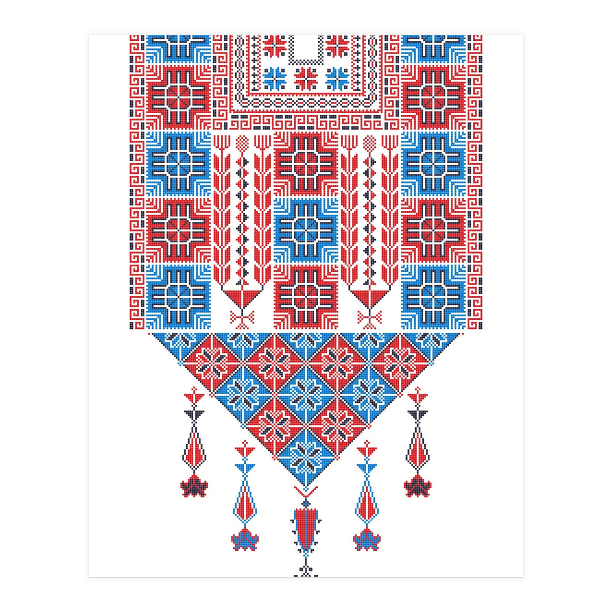 Tatreez Ornament 7 (Print Only)