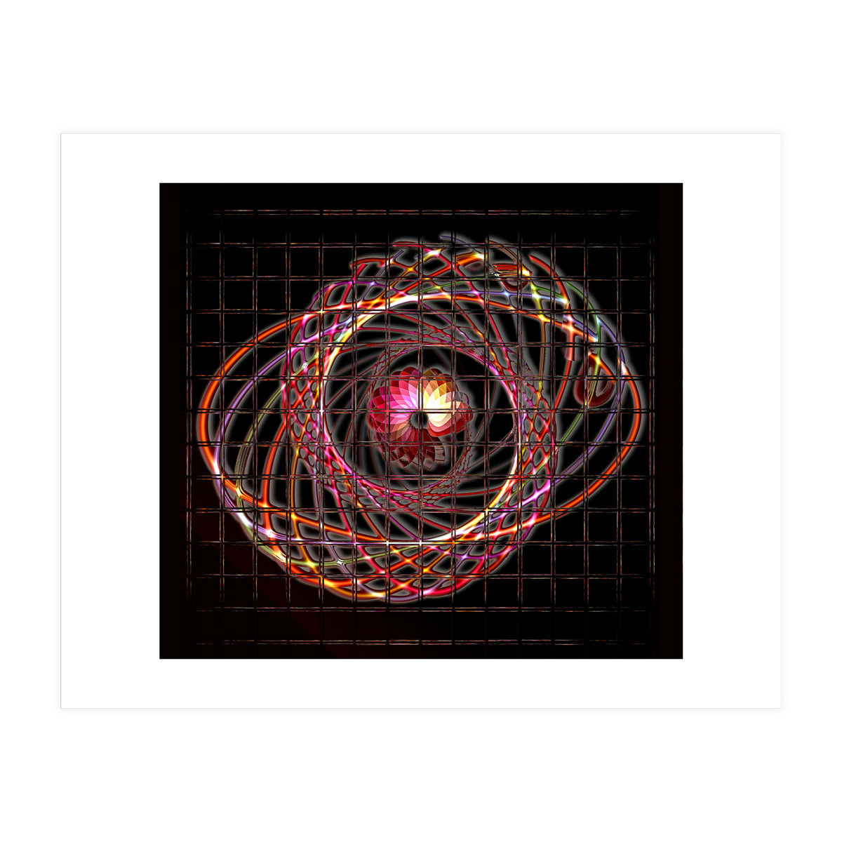 Illuminated helix #1 (Print Only)
