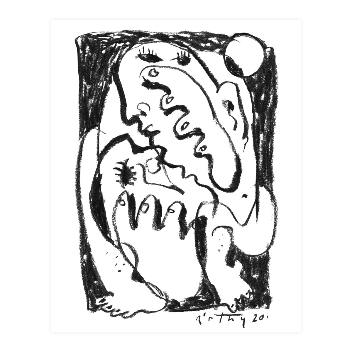 Grief - b&w (Print Only)