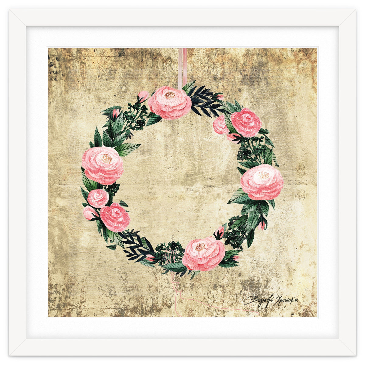 Wreath #Rose Flowers #Royal collection