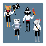 Pirate Cats (Print Only) thumbnail