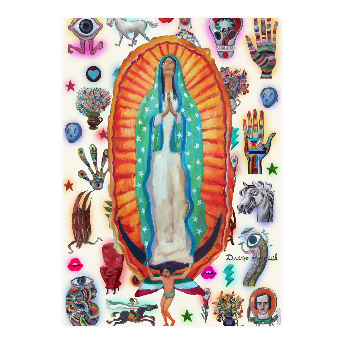 Virgen De Guadalupe 1 (Print Only)
