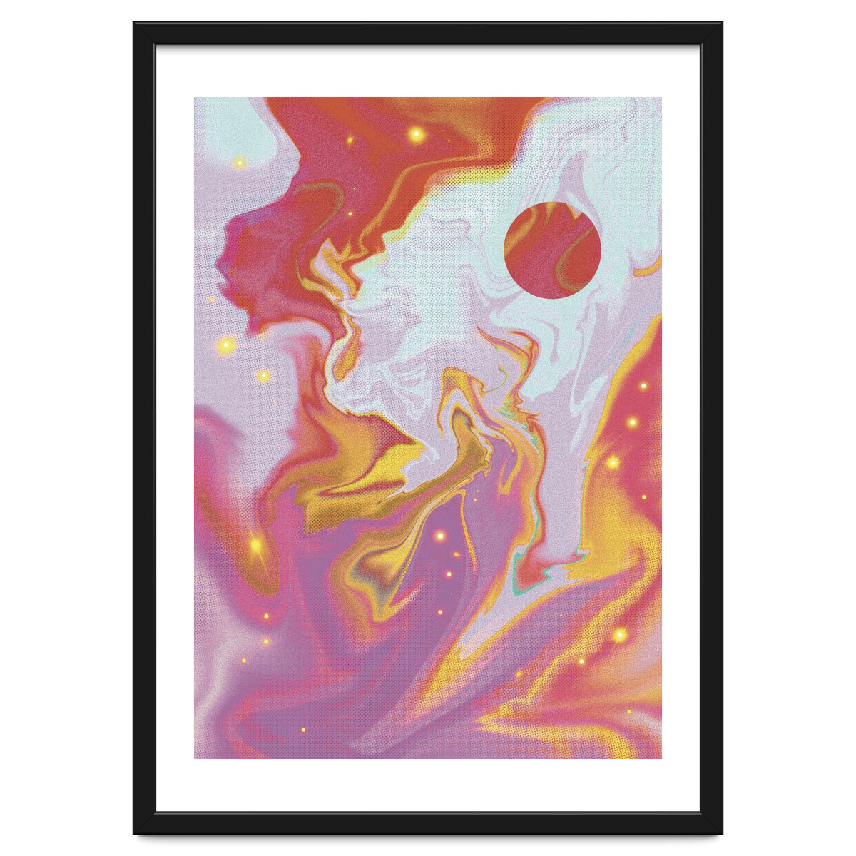 Red Planet Mars Space Marble