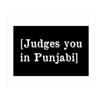 Judges You In Punjabi (Print Only)