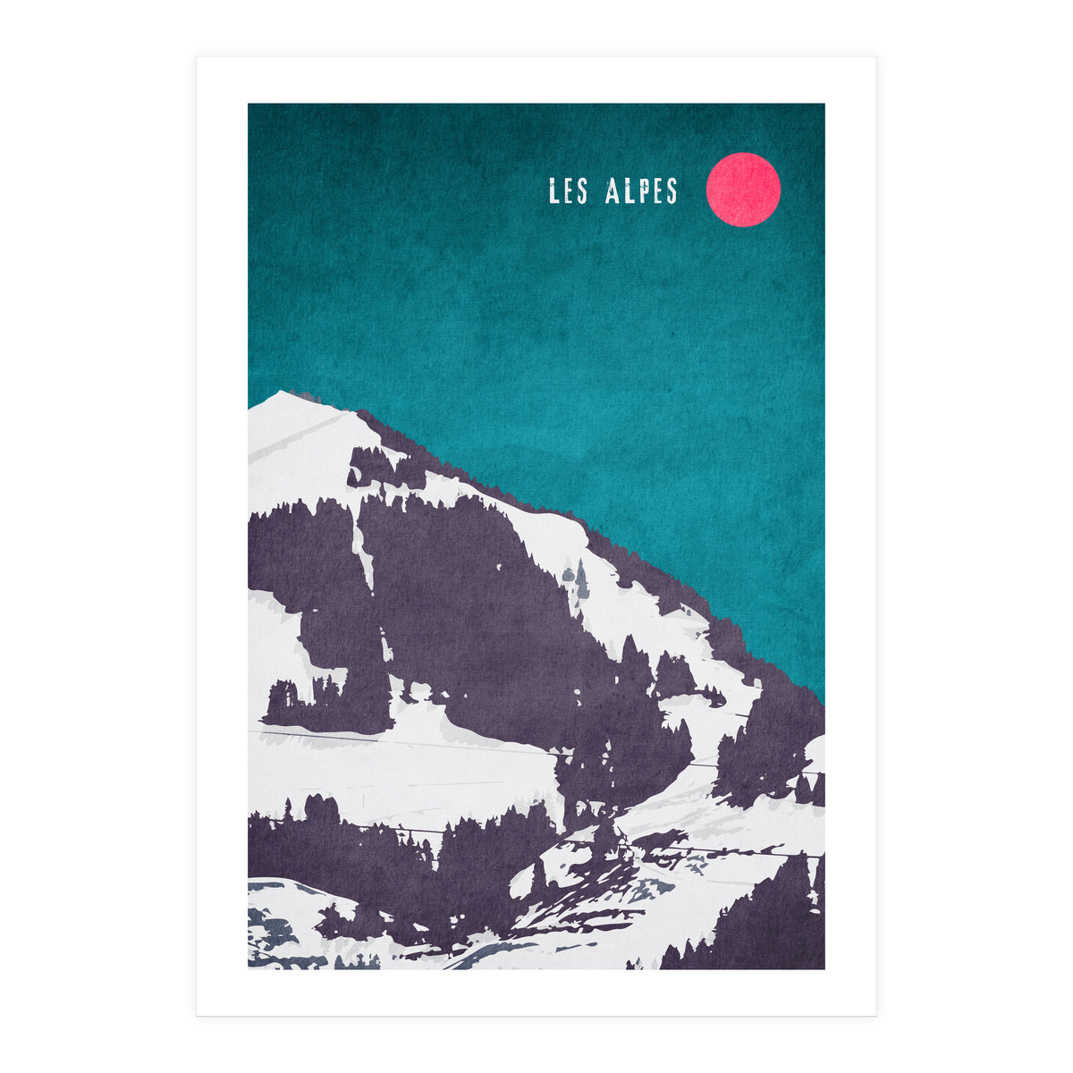 Les Alpes (Print Only)