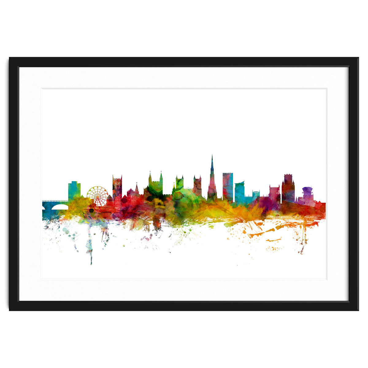 Bristol England Skyline