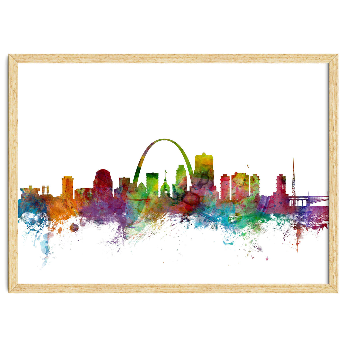 St Louis Missouri Skyline