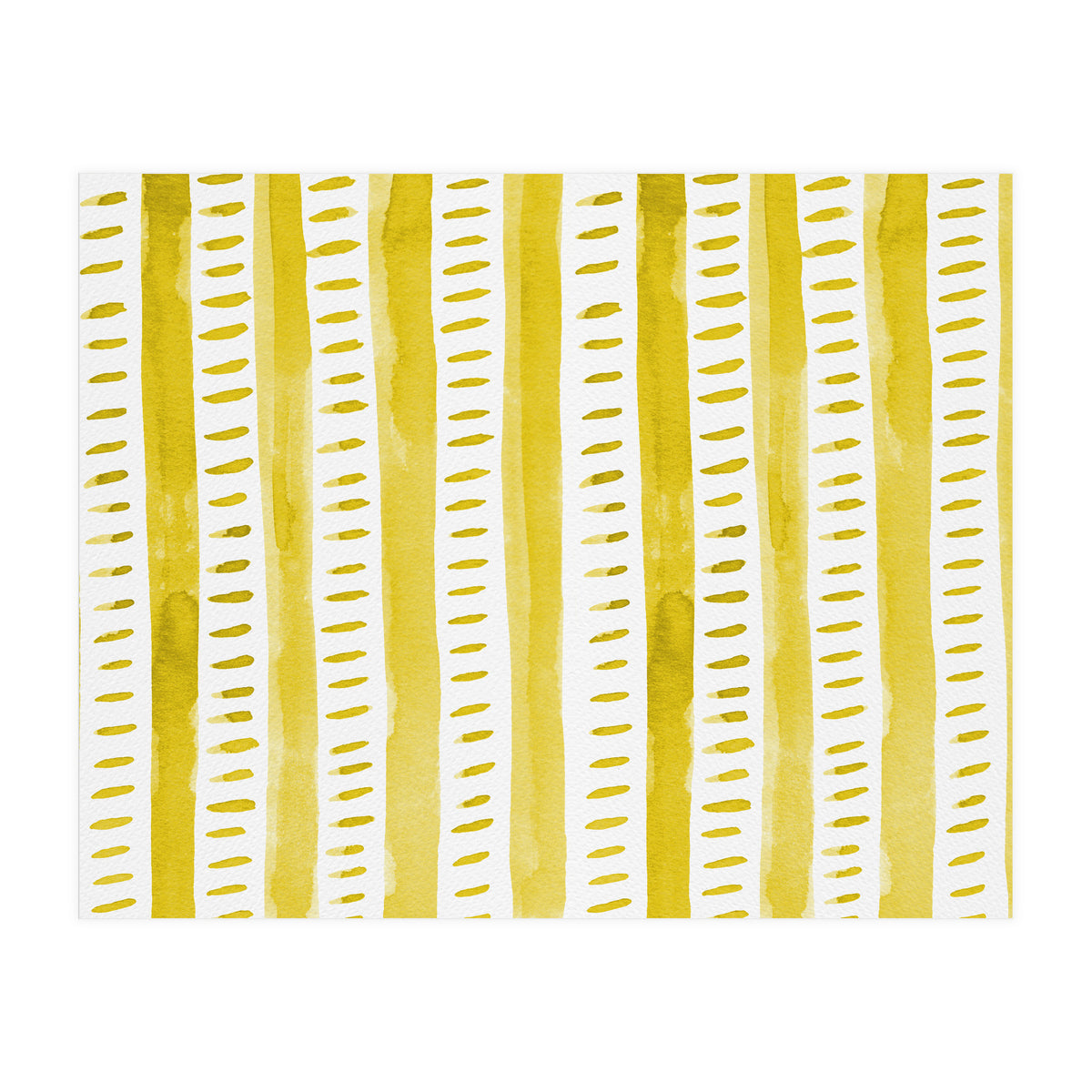 Vertical Yellow Lines (Print Only)