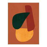 Abstract Shapes Boho Modern Mid Century Modern (Print Only)