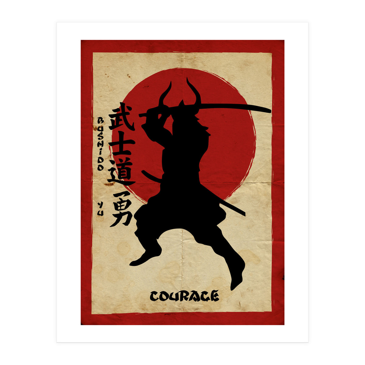 Bushido Courage (Print Only)
