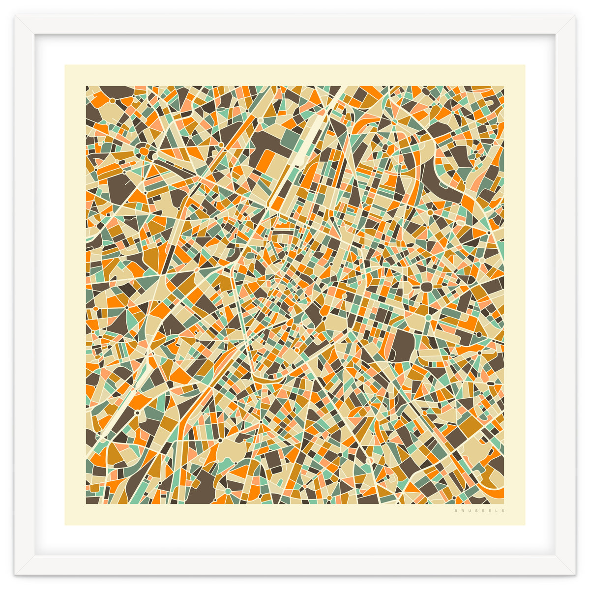 BRUSSELS MAP