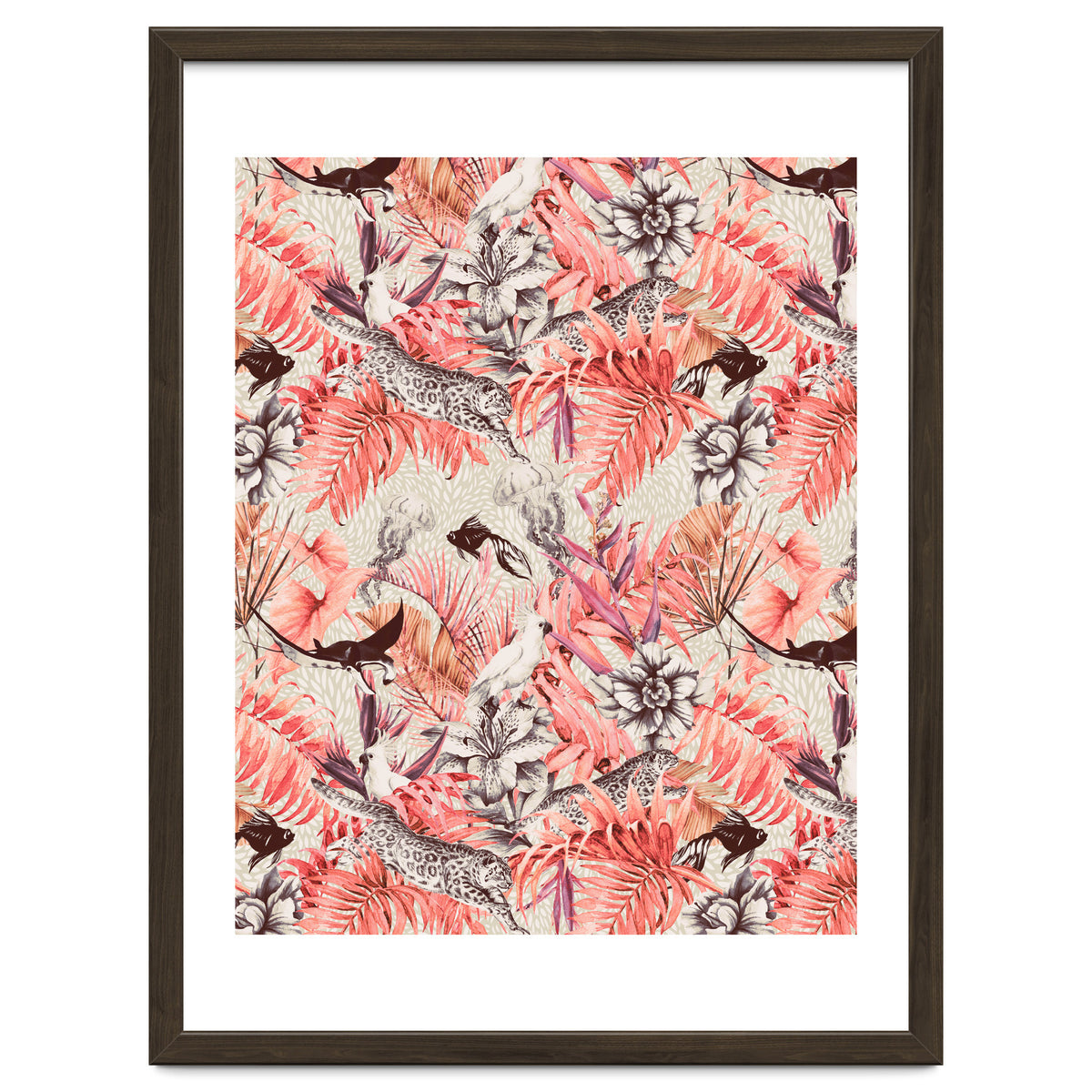 Tropical paradise pink