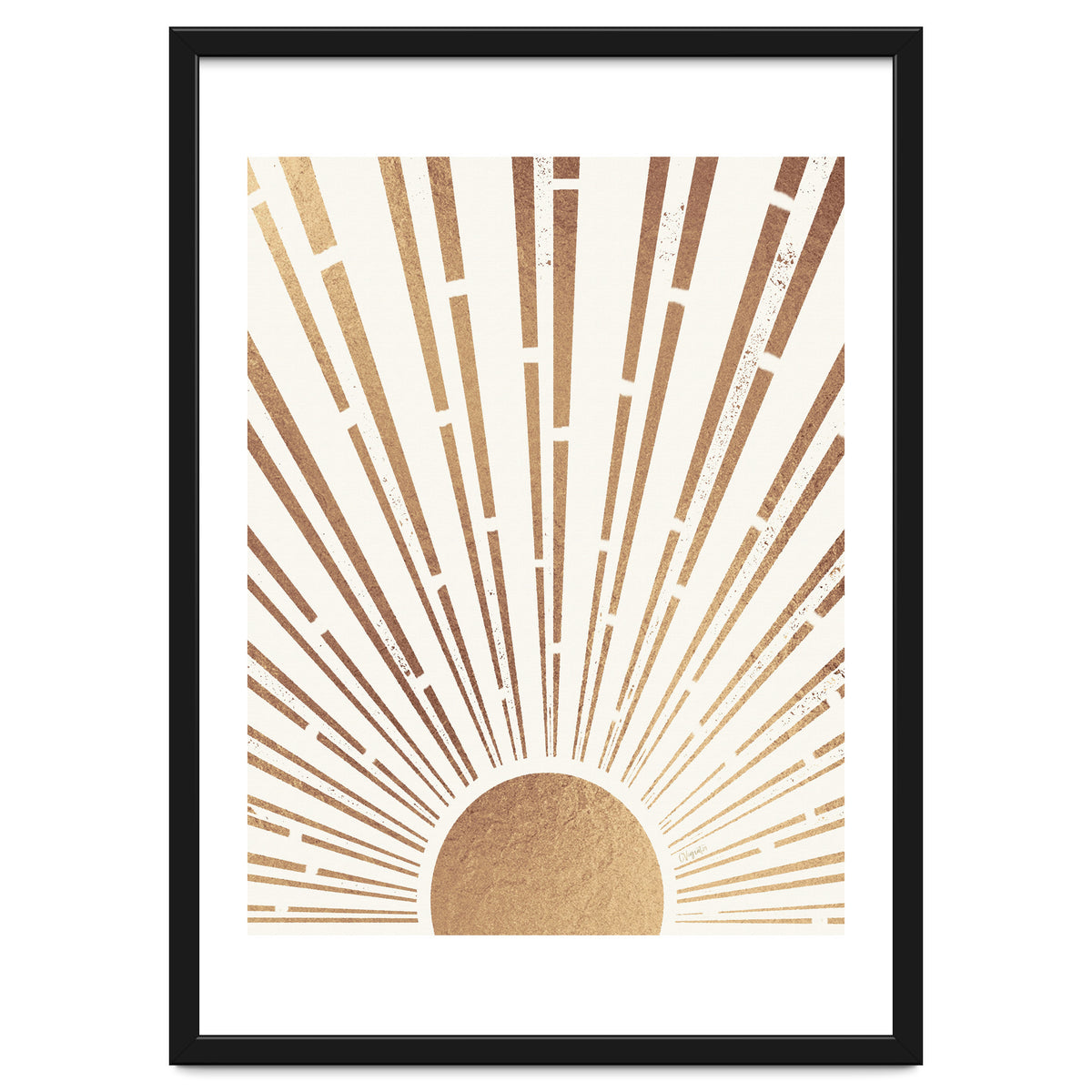 Sun Shines Inside You Gold