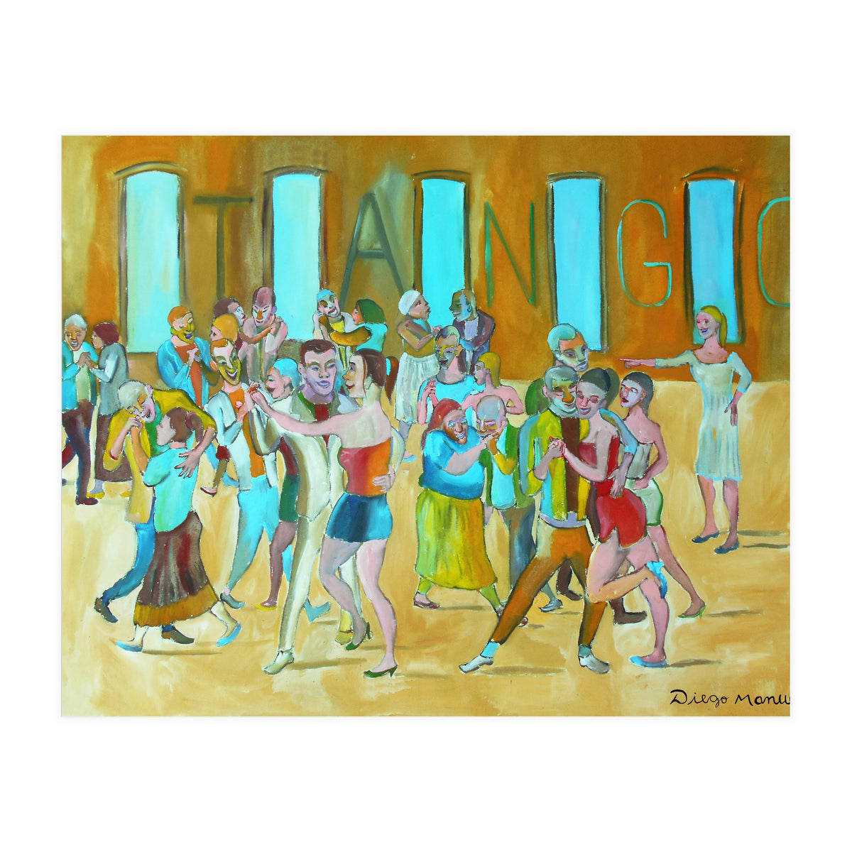 Academia De Tango (Print Only)