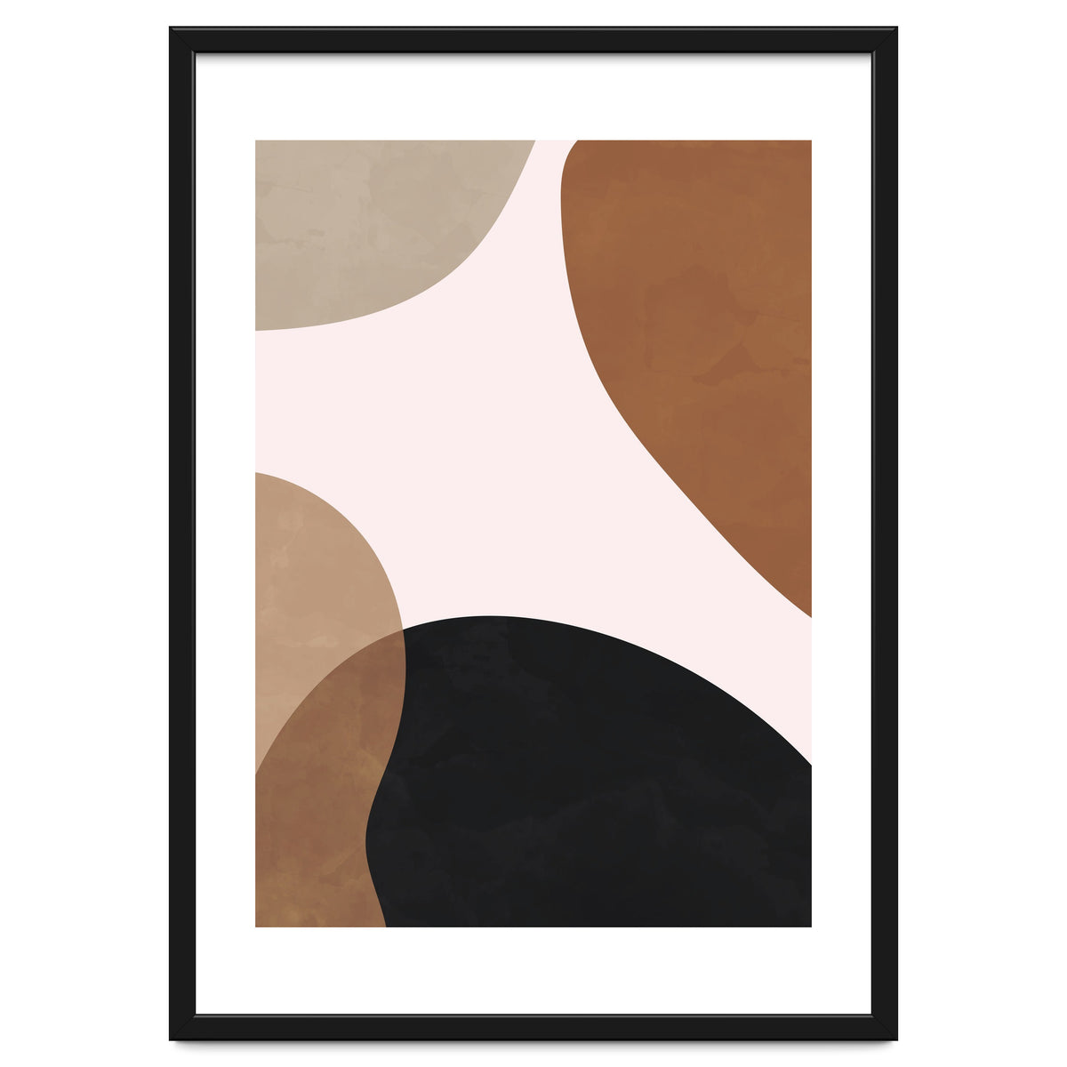Abstract Shapes Scandinavian Art