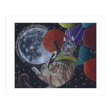 Balloon Cat (Print Only) thumbnail
