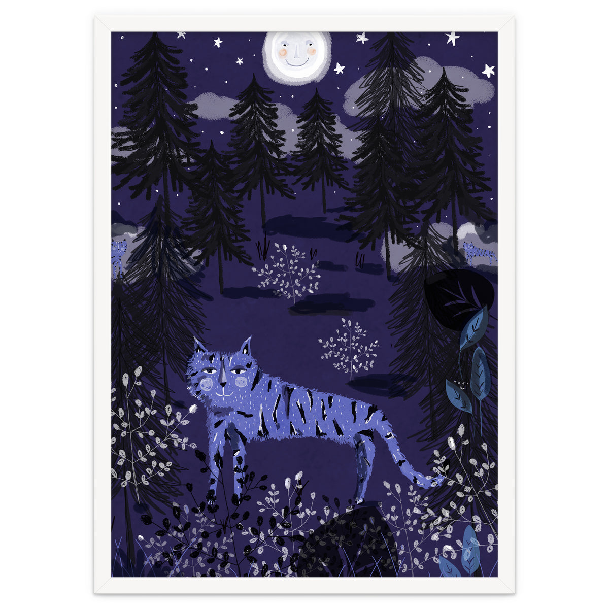 Night tigers  hide and seek