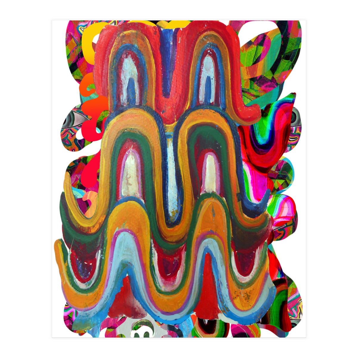 Pop Abstract Asimetrico 12 Copia (Print Only)