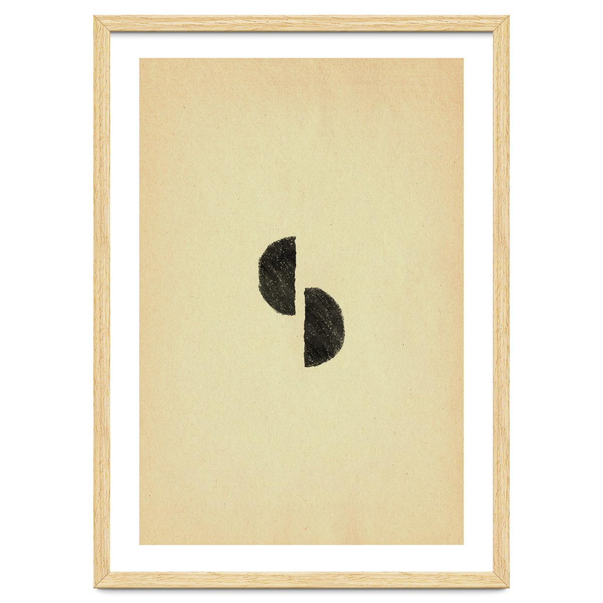 Abstract mid-century modern shapes