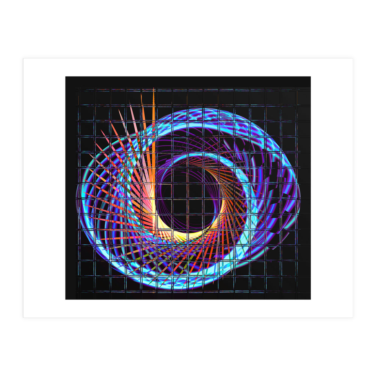 Illuminated helix #2 (Print Only)