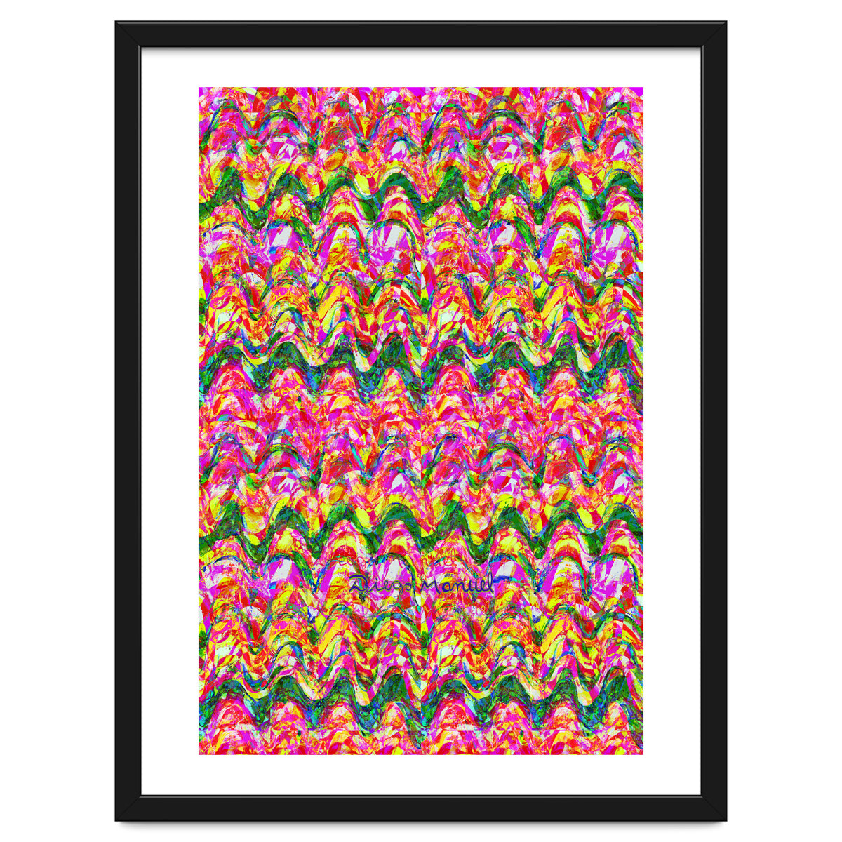 Pop abstract color full