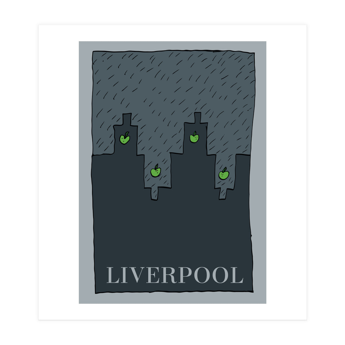 Abstract Liverpool (Print Only)