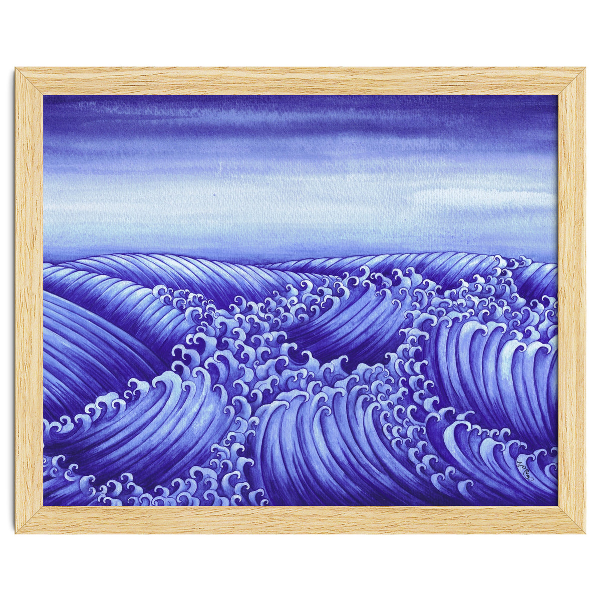 Turbulent Water Triptych part 2