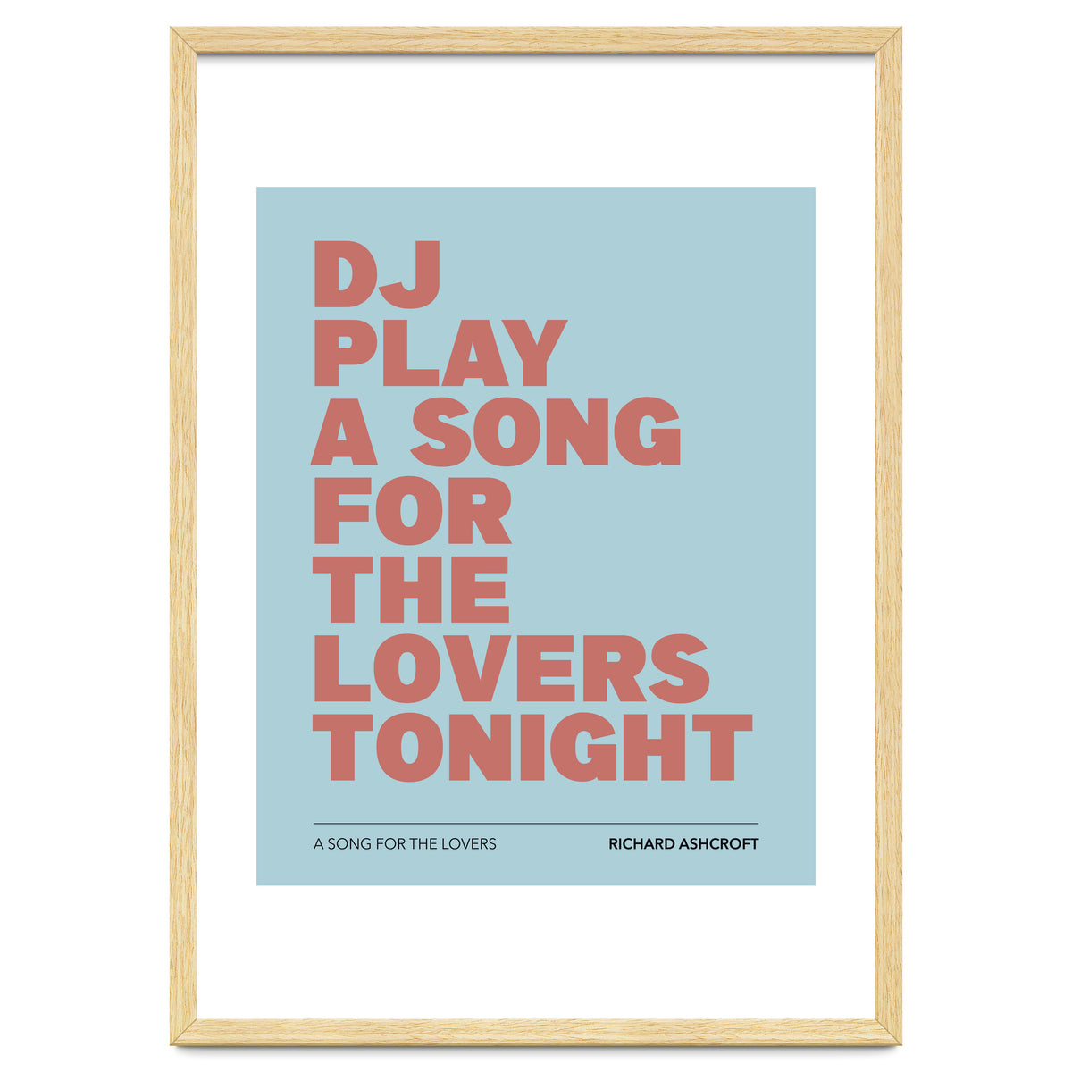 Richard Ashcroft - A Song For The Lovers