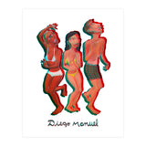Bailando En La Playa 9 (Print Only) thumbnail