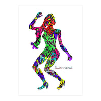 Dance Girl B 26  (Print Only)