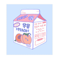 Peach Milk (Print Only)