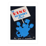 The Be Kind To Books Club Advertisement (Print Only) thumbnail