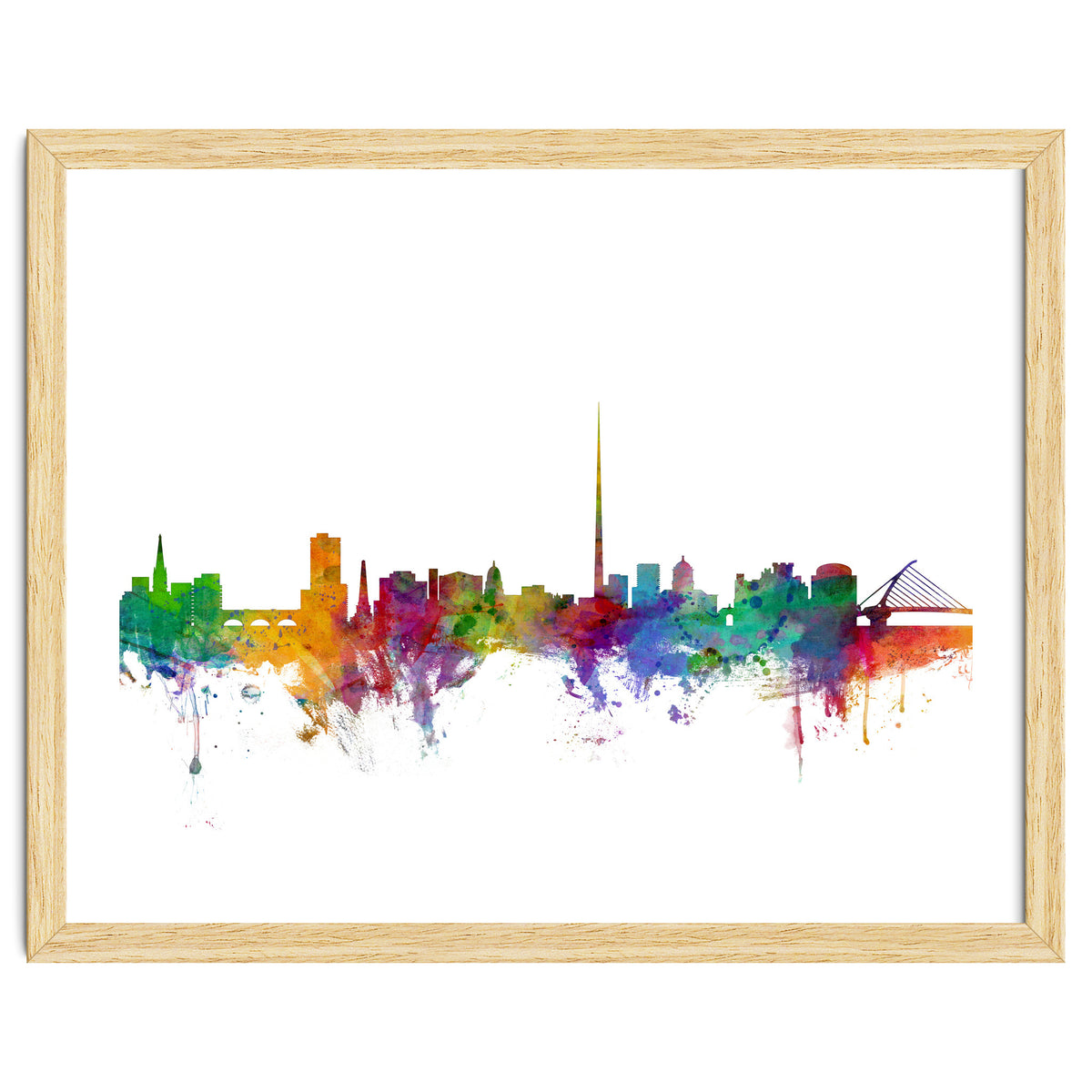 Dublin Ireland Skyline