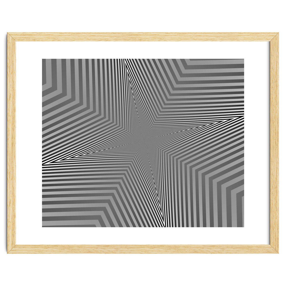 Abstract Triangle Pattern Geometric