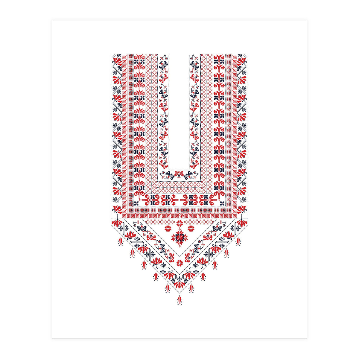 Tatreez Ornament 25 (Print Only)