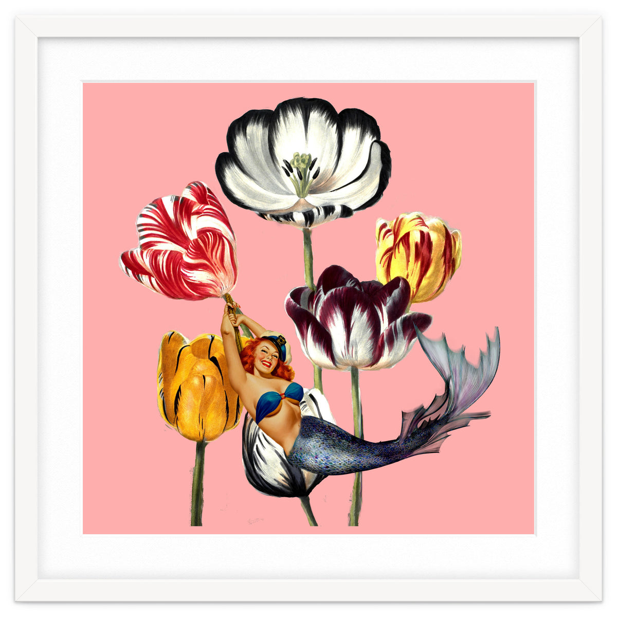 Mermaid On Earth Pink