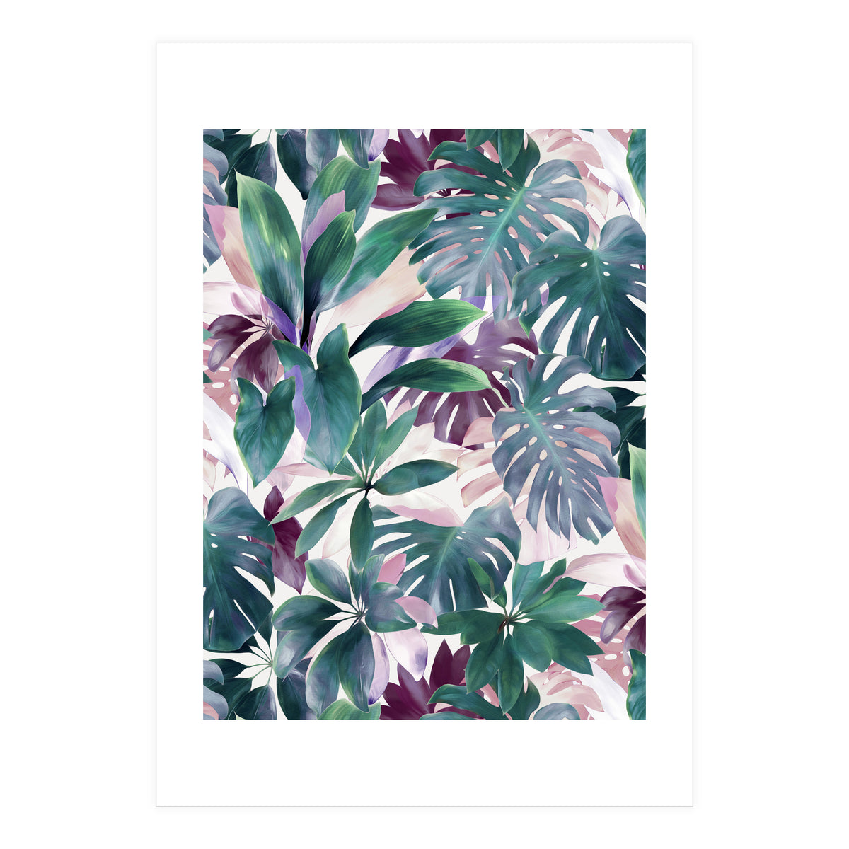 Tropical Emerald Jungle (Print Only)