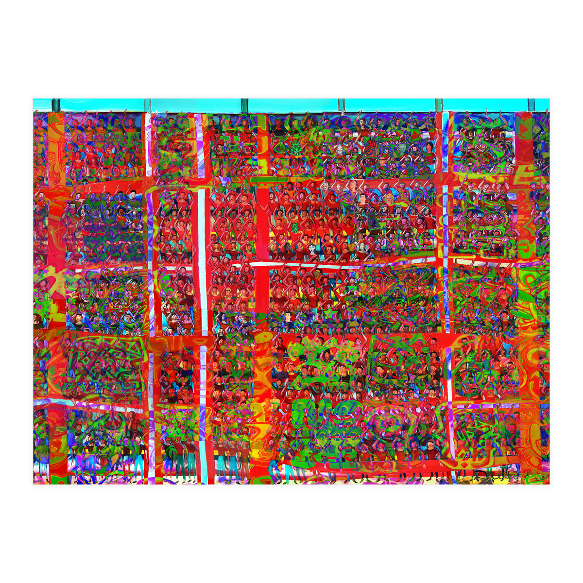 Gran Hinchada Roja 9 (Print Only)