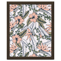 Tropical pattern pastel