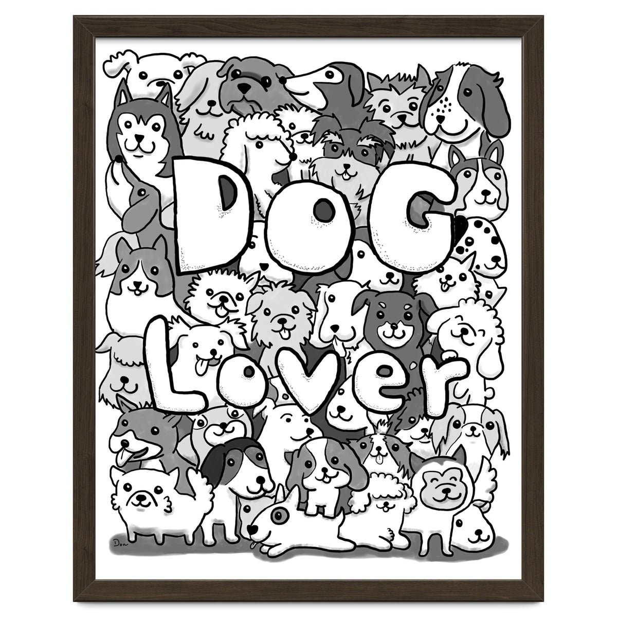 Doodle 72:  Dog Lover