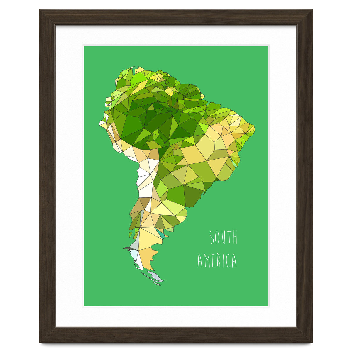 SOUTH AMERICA – Green