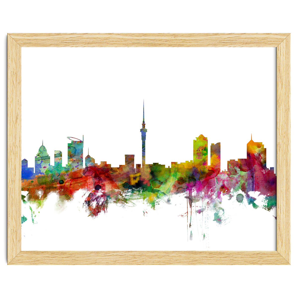 Auckland New Zealand Skyline